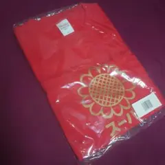 【ゴールドロゴ 新品未開封】大阪 西成 スーパー玉出 Tシャツ レッド Lサイズ