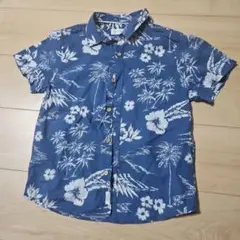 ZAPA 花柄 半袖シャツ 8号