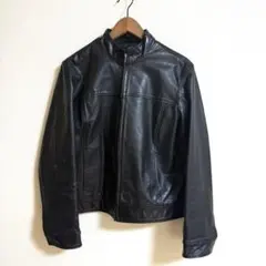 old navy vintage レザージャケット ブラック