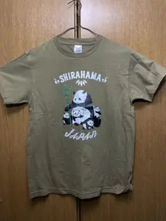 SHIRAHAMA パンダ Tシャツ Sサイズ