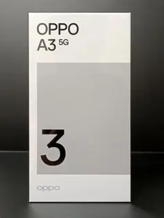新品未開封 OPPO A3 5G パープル 4GB/128GB オッポ