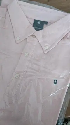 VICTORINOX ピンク ボタンダウンシャツ XL
