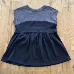 GU 150 グレー/ネイビー Tシャツ