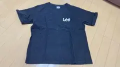 Lee ブラック ポケット付き Tシャツ