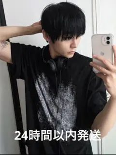 cosyharu yukeci ブラッシュ半袖Tシャツ
