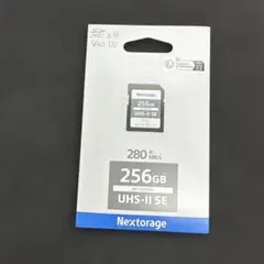 新品 Nextorage UHS-II V60 256GB SDXC SDカード