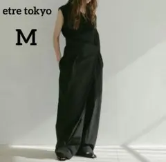 etre tokyo ワンショルダーラップワイドパンツ エトレトウキョウ　М