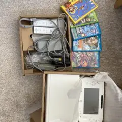 Nintendo WiiU 本体 ゲームソフト リモコン2つ ☆お正月値下げ☆