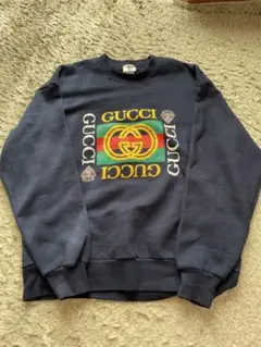 グッチプリントスウェット 90s ヴィンテージ