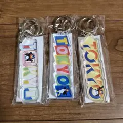 つば九郎　アクリルキーホルダー　3個セット