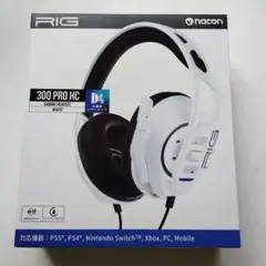 RIG 300 PRO HC ゲーミングヘッドセット ホワイト