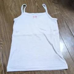 【未使用品】胸元2重キャミソール　140cm