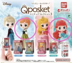 ディズニー Qposket ミニチュアコレクション3 フィギュアセット