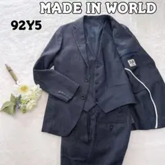 【MADE IN WORLD】スーツセットアップ ベスト 92Y5 1792