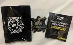 阪神タイガース 2025ファンクラブ応援デー高橋遥人投手ピンバッチ