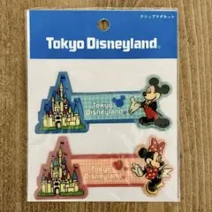 レア　東京ディズニーランド クリップマグネット