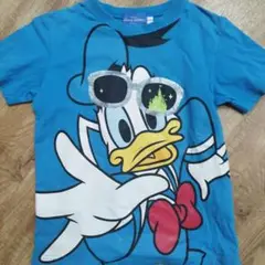 東京ディズニーリゾート ドナルドダック Tシャツ 120