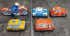 ブリキ おもちゃ 昭和レトロ ビンテージ バイク パトカーetc. まとめ売り