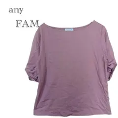 any FAM エニィファム　ピンク　リボン