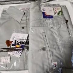 Jichodo 半袖シャツ L アースグリーン　上下セット
