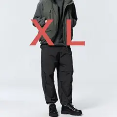 【完売品】GUパラシュートパンツ　ブラック