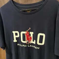 ポロ ラルフローレン Tシャツ ネイビー M プリント