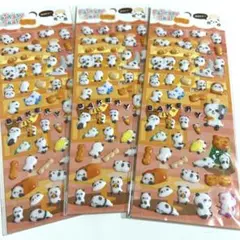 シール 3点 599円 パンダ 40