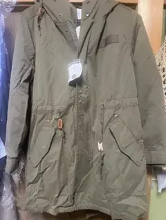 新品　vis フード付きミリタリージャケット Mサイズ