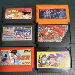 ファミコンソフトのみ　6本セット　単品売りは500円(まとめ売り割引あり)