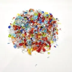 琉球ガラスカレット　極小粒　カラーMIX　70g