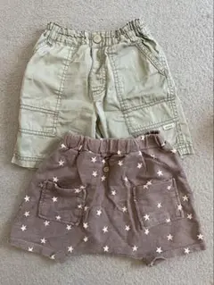 ハーフパンツ 2枚セット