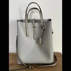 RODESKO トートバッグ チャーム付スクエアトートバッグ