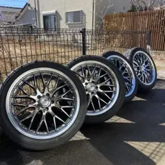 中古アルミ18x7.5 BADXロクサーニ　傷なしはほぼ新品 中古アルミ18x7.5 BADXロクサーニ 傷なしはほぼ新品オリジナル