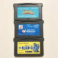 ディズニー ミッキー モンスターズインク GBA セット