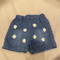 petit main デニムショートパンツ 90
