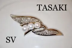 TASAKI SVパールブローチ6.1mm-6.8mm 箱付き!