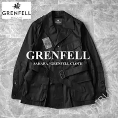 GRENFELL グレンフェルクロス SAHARA サファリジャケット 干場 GRENFELL SAHARA GRENFELL CLOTH WASHED Safari Jacket 11855