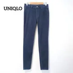 美品【ユニクロ】M ストレッチデニム スキニー ウエストゴム