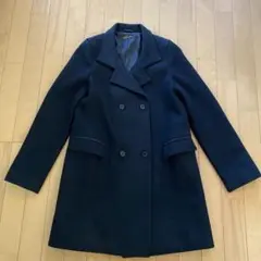 極美品 スタニングルアー ウールカシミア ダブルコート ピーコート チェスター