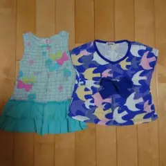 KP ワンピース ブランシェス Tシャツ 100cm 2点セット まとめ売り