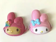 マイメロディ　お面　ガチャガチャ　2点セット