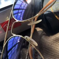 美品レイバン サングラス キャラバンUhl RB3026 メンズ Ray-Ban