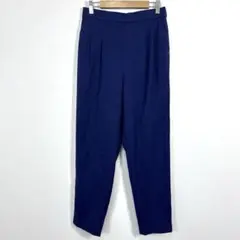 グローバルワーク　カジュアルパンツ　ネイビー　Lサイズ　ウエストゴム