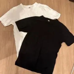 UNIQLO U Tシャツ Lサイズ 黒と白セット