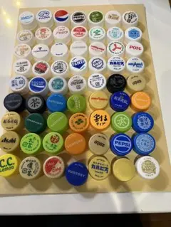 ペットボトルキャップ　63種類