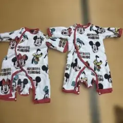 Disney Baby ミッキー　冬　60〜70センチ　双子