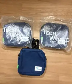 大阪万博 テックワールド 2wayバッグ　リュック台湾TECH WORLD3個