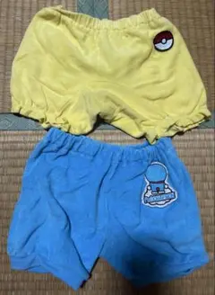 ピカチュウ&ドラえもん ボトムスセット