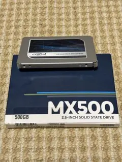 crucial MX500 500GB 2.5インチ SSD