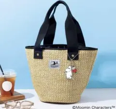 ムーミン かごバッグ＆アクリルチャーム